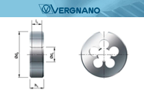 Резьбонарезные плашки Vergnano