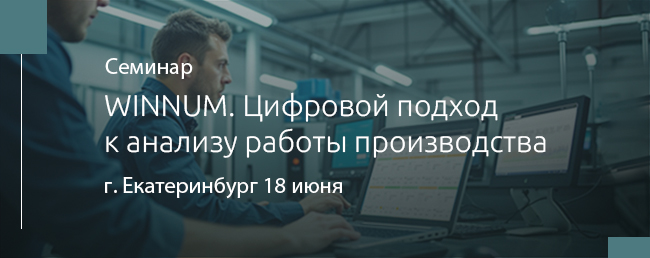 WINNUM. Цифровой подход к анализу работы производства Екатеринбург
